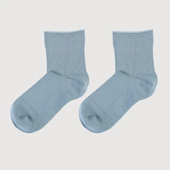 DONG AI bambusové vlákno ponožky obyčajný žien farebné ponožky strane prepojenie mäkké, hebké Ponožky silné absorpcie vlhkosti Ponožka