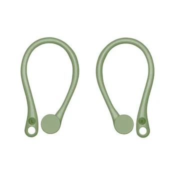 Ochrana Airpods Earhook Silikónové Bluetooth Bezdrôtové Slúchadlá do uší Držiak na Slúchadlá Ucho Pre Vzduch-struky 1 2 Slúchadlá Príslušenstvo