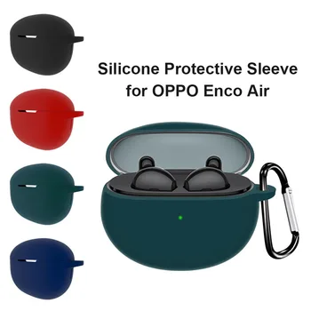 Slúchadlá Ochranné puzdro pre OPPO Enco Vzduchu Silikónový Anti-jeseň Bluetooth-kompatibilné Bezdrôtové Slúchadlá Účtovná Kryt Slúchadiel Sto