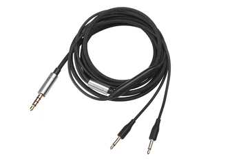 3,5 mm OCC Nylon Audio Kábel s mikrofónom Pre SIVGA Phoenix P-ⅱ P2 P-II Open-späť na Slúchadlá