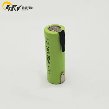 2 KS 750mAh 3.2 V 14430 lítium železa fosfát nabíjateľné batérie LiFePO4 batérie, LED blesk, digitálny zariadenia na zváranie