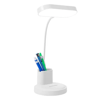 Flexibilné Dotyk Stolná Lampa Držiak na Pero Svetlo Nočný Stolík Úradu Písomné Študijné Čítanie Žiarovky, Spálne, Kancelárie LED Stoly Svetlá