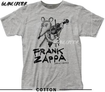 Frank Zappa T-Shirt Mužov, T Košele Posádky Krku Oblečenie Bavlna pánske mužov nadrozmerné oblečenie tričko