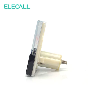 ELECALL 44L1 3A Štvorcového Tvaru Analógový Amp Panel Meter Aktuálne Ammeter AC 0-3A Vertikálna Inštalácia
