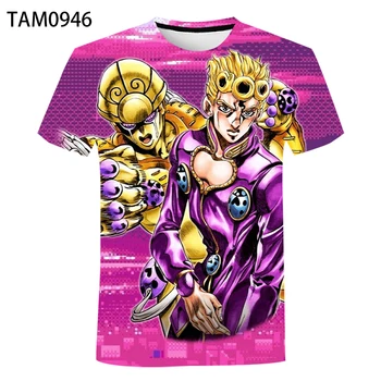 Radu jojo je nádherné dobrodružstvo anime3d tlač mužov a žien letné top fashion bavlna deti T-shirt je hip hop T-shirt