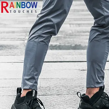 Rainbowtouches 2021 Nový Ľahký Úsek Slim Fitness Nohavice Ice Hodváb Športové pánske Tréning Rýchle sušenie Príčinné Nohavice