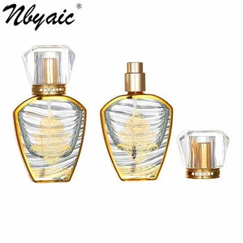 Parfum dávkovanie fľaša B807-30ml na galvanické pokovovanie zlaté parfum sklenené fľaše odnímateľný spreji 1pcs prázdna fľaša
