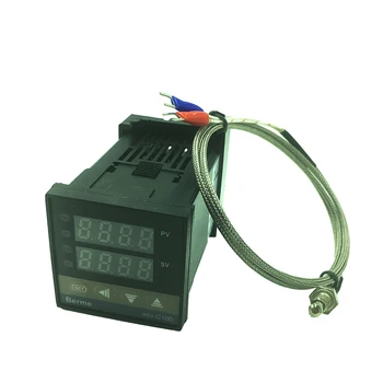 REX-C100 digitálny regulátor teploty termostat relé výstup + K termočlánok typu snímača 48 x 48