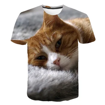 Nové 3D T shirt Mužov 2020 Lete Zvierat Vzor Krátke Sleeve Tee khabib nurmagomedov t shirt muži t-shirt slim fit vlastné 3D Tričko