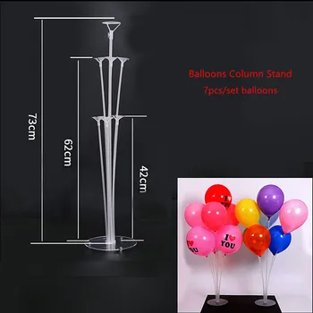 5M Balón Príslušenstvo Balón Reťazca z PVC, Gumy, Svadby, Narodeniny, Party Dekorácie Deti Pozadie Dekor Baloon Klip Globos