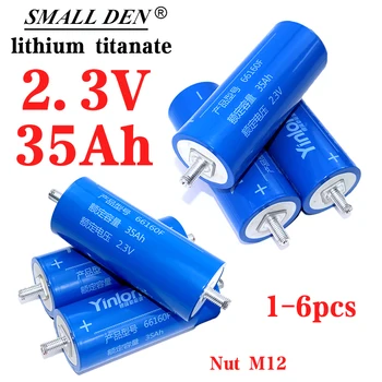 1-6PCS 2.3 V 35Ah lítium titanate LTO Yinlong batérie 66160 10C 350A vysoký výtok nízka teplotná odolnosť 25000 životnosť