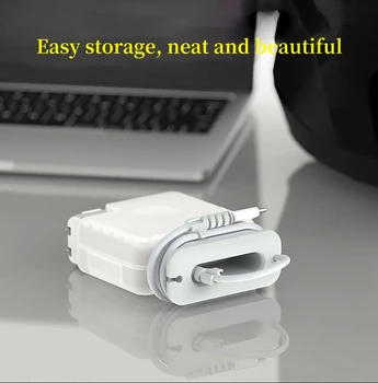 Napájací Adaptér Chránič puzdro Pre Apple MacBook Air Pro 29 30 60 61 67 85 87 96 140W USB-C na M1 Pro 14 16-Palcové Chránič Shell