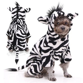 Oblečenie pre psy, Teplé Zimné Psie Oblečenie Mikiny Roztomilý Tvar Pet Fleece Oblečenie pre Malých Psov, Mačky Kostým Oblečenie, Pyžamá Jumpsuit