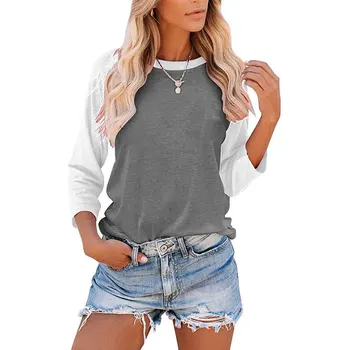Nový half-vysoký golier klesnutie tričko žena dlhým rukávom farbou modálne t-shirt Slim univerzálne tričko jeden