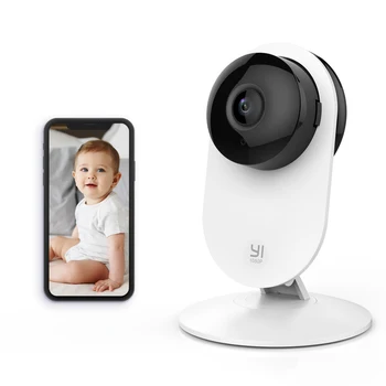 YI Domov Kamera 1080P HD AI Založené Smart Home Fotoaparát Zabezpečenia Bezdrôtovej IP Cam Nočné Videnie Úrad EÚ Verziu Android YI Cloud