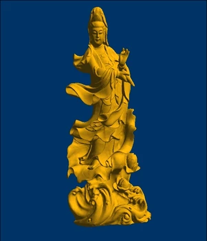Nový príchod 3D model reliéfu STL modely formát súboru Avalokitesvara 9