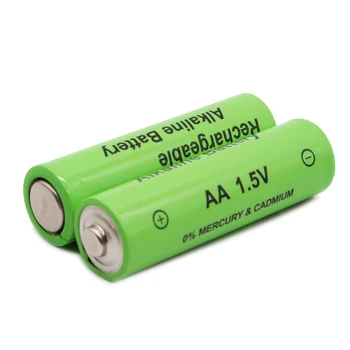 NOVÝ 1,5 V Novej Značky AA Nabíjateľné Batérie 4000mAh 1,5 V Nové Alkalické Nabíjateľná Batery Pre Led Svetlo Hračka Mp3 Doprava Zadarmo