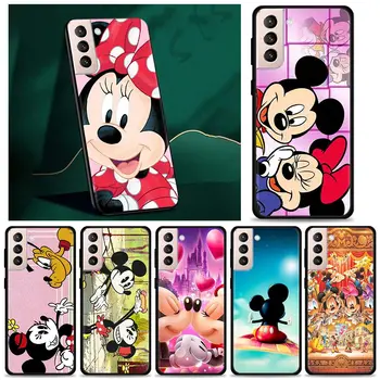 Mickey Disney minnie mouse pre Samsung Galaxy S20 S21 FE S20 Plus 5G Silikónové puzdro pre Samsung Poznámku 20 Ultra Kryt Funda